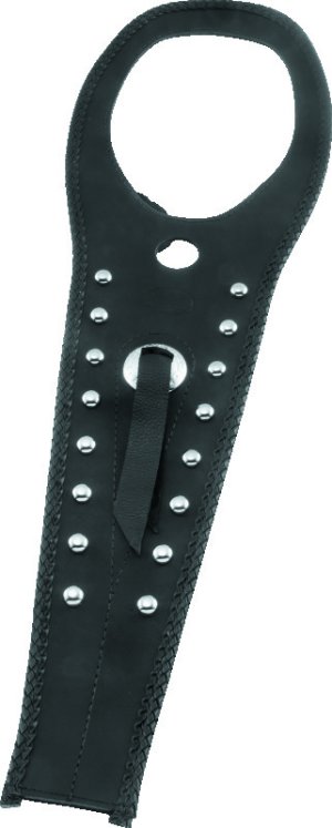 Yamaha V-Star 650 Classic Tank Bib - Mustang Motorcycle - Studs - Black - `98-`11